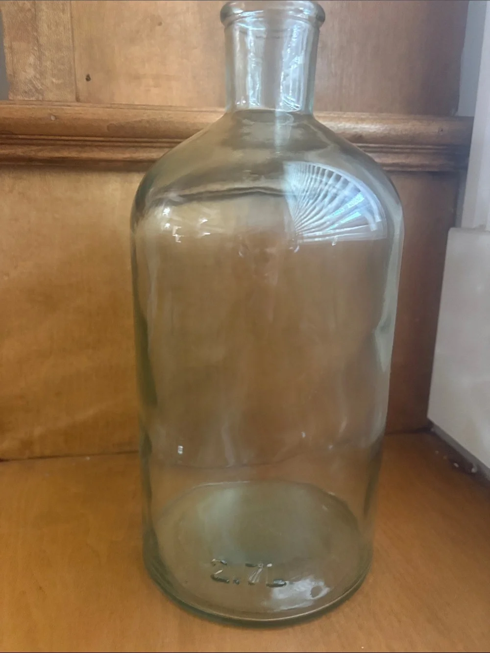 Hearth & Hand Magnolia Recycled Glass Bottle Jug Vases Set of 2 - 2.7L & 1.4L